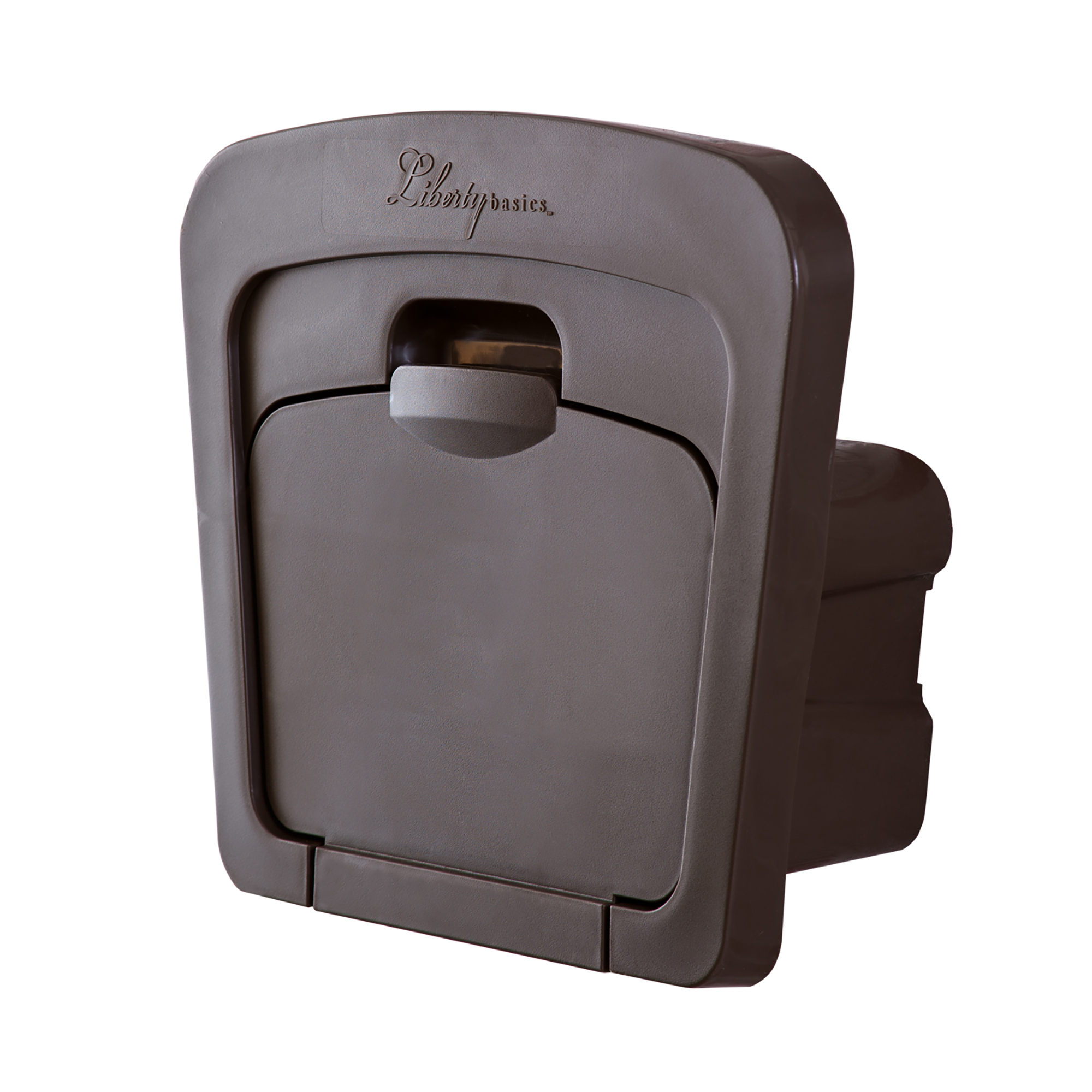 Liberty Garden Products, Hose Hanger With Storage, Hose Length Capacity 125 ft, Frame Material Molded Plastic, Color Brown, Model# 501